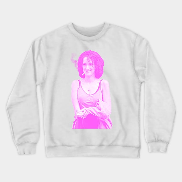 Young Winona Crewneck Sweatshirt by darklordpug